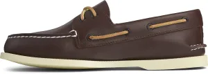 Sperry Topsider The A/O 2-Eye Boat Shoe in Classic Brown,7,Brown