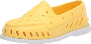 Sperry womens Authentic Original Float Boat Shoe, Yellow, 7 US