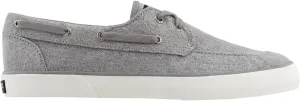 Sperry Womens Pier Boat Sparkle Canvas Slip On Sneakers Shoes Casual - Grey