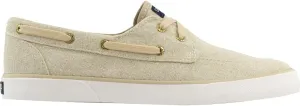 Sperry Womens Pier Boat Sparkle Canvas Slip On Sneakers Shoes Casual - Grey