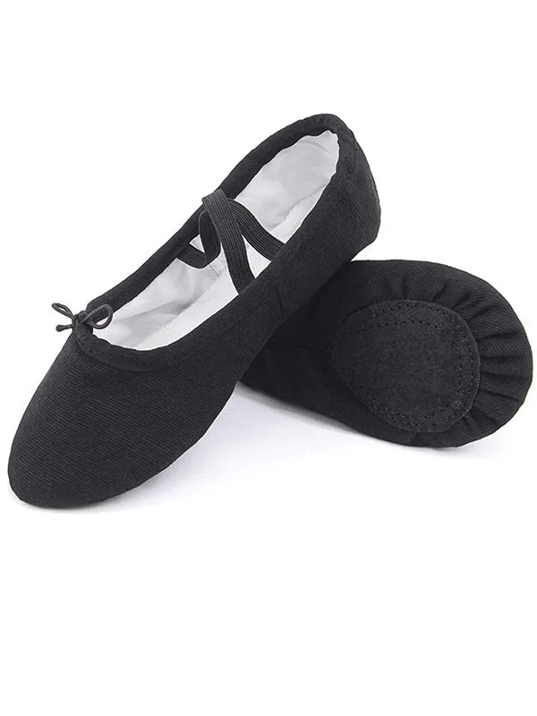 Split Sole Ballet Canvas Shoes