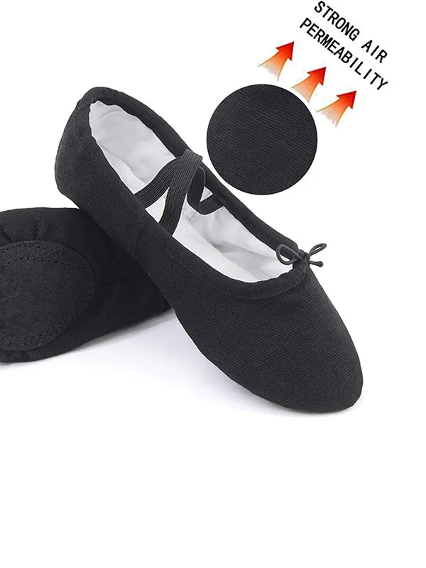 Split Sole Ballet Canvas Shoes