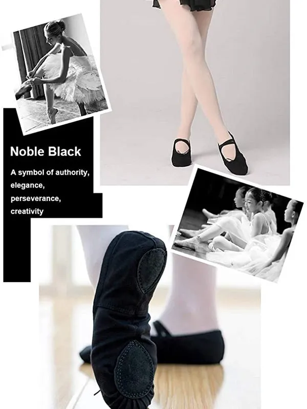 Split Sole Ballet Canvas Shoes