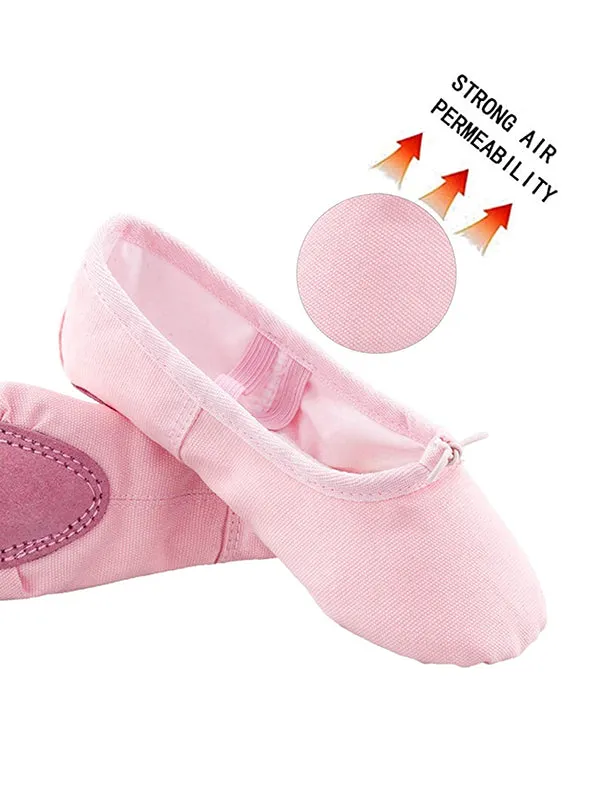 Split Sole Ballet Canvas Shoes