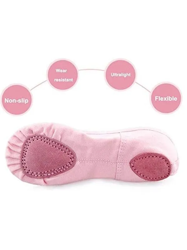 Split Sole Ballet Canvas Shoes