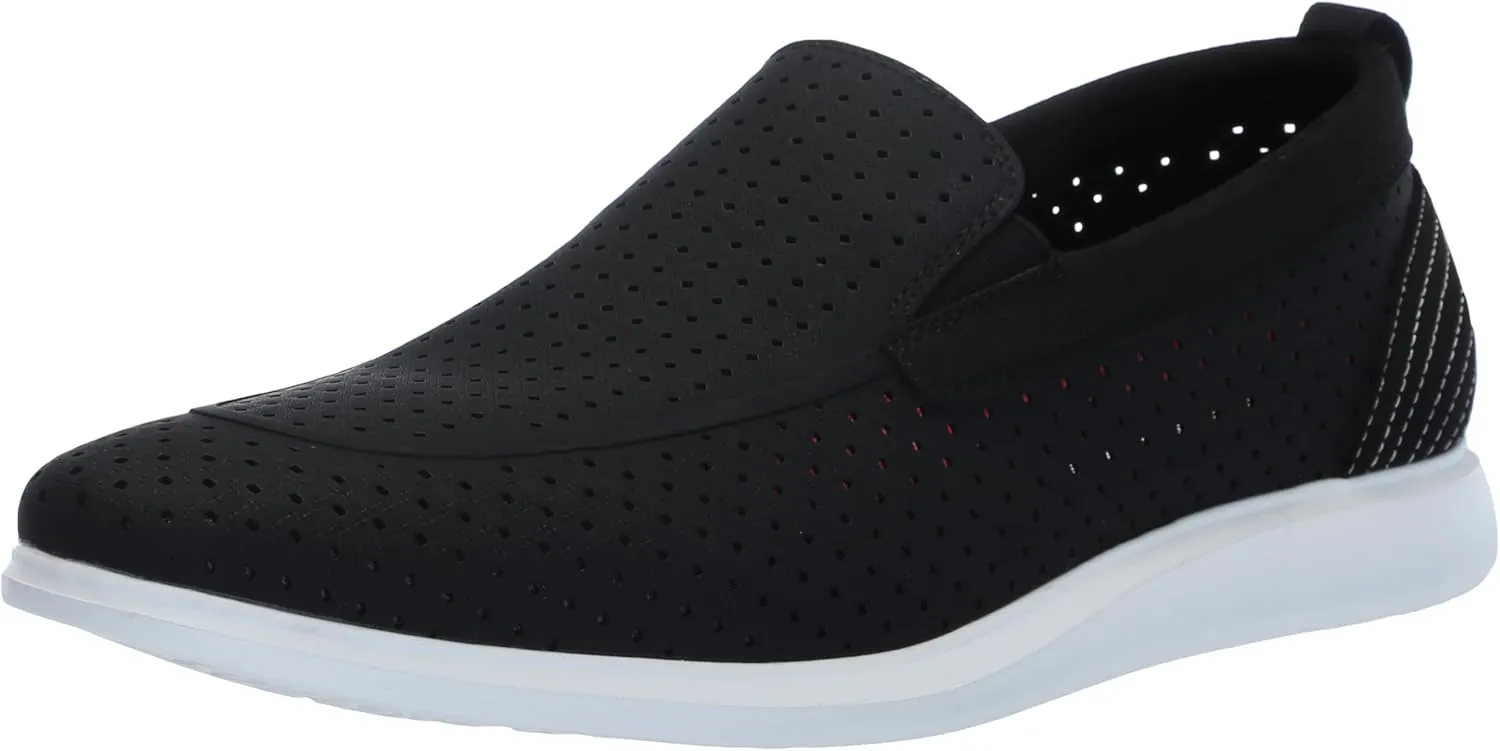 STACY ADAMS Men's Remy Perfed Slip on Sneaker