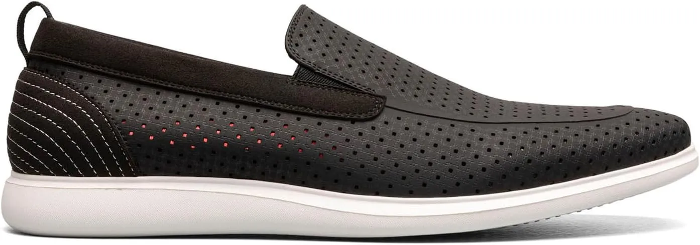 STACY ADAMS Men's Remy Perfed Slip on Sneaker