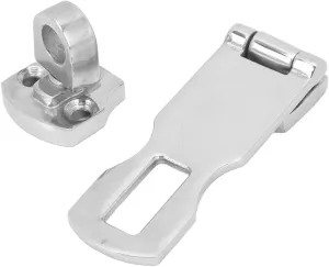 Stainless Steel Boat Latch, Boat Locker Latch Clamp Hatches Fastener, Lockable Hold Down Clamp Latches for Marines Boat
