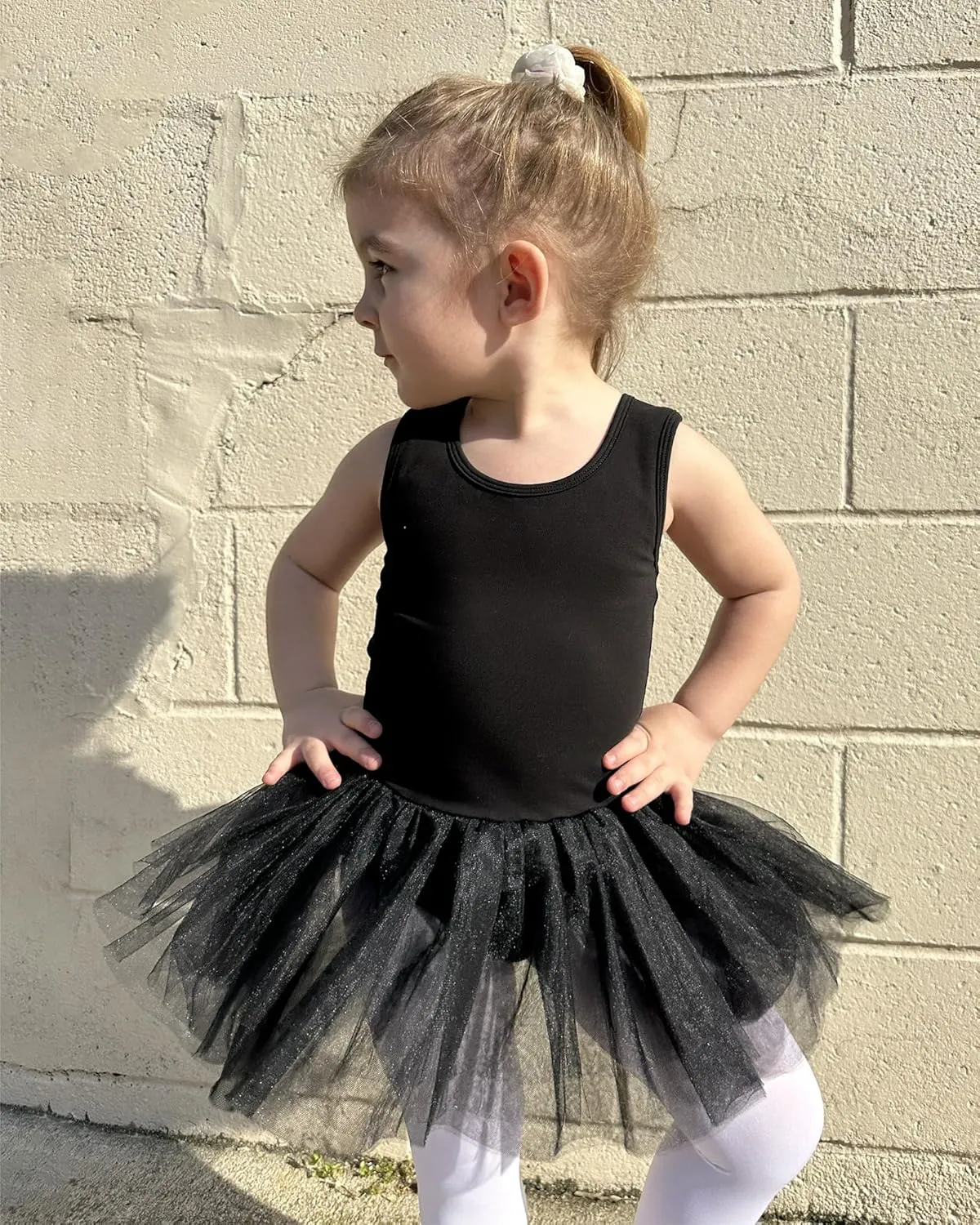 Stelle Ballet Leotards for Girls Toddler Leotard with Tutu Skirt Dance Tutu Dress (Little/Big Kid)