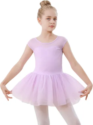 Stelle Ballet Leotards for Girls Toddler Leotard with Tutu Skirt Dance Tutu Dress (Little/Big Kid)