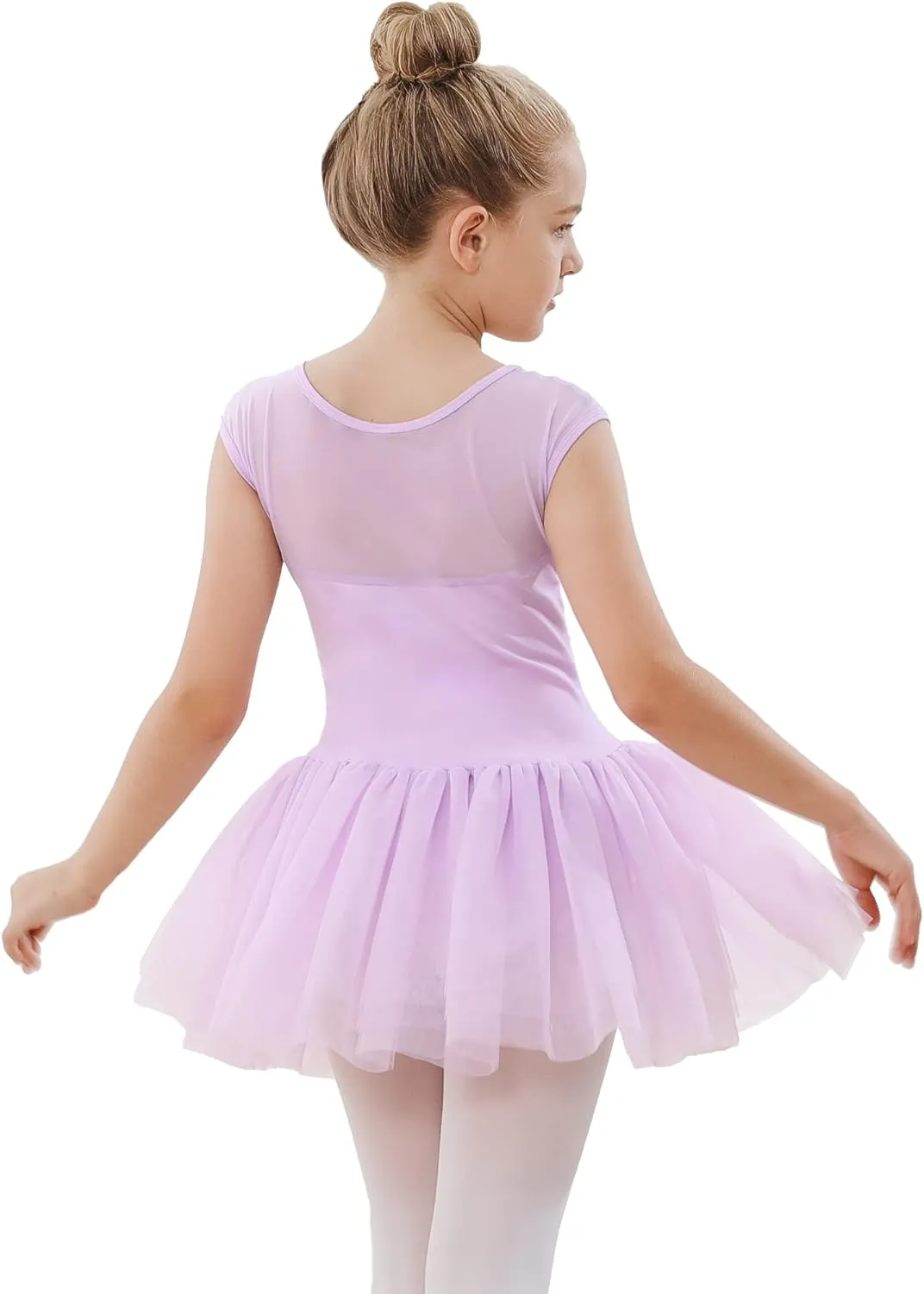 Stelle Ballet Leotards for Girls Toddler Leotard with Tutu Skirt Dance Tutu Dress (Little/Big Kid)