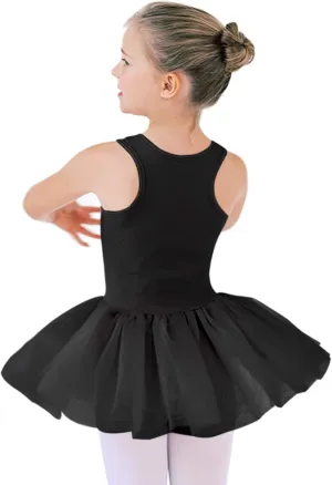 Stelle Ballet Leotards for Girls Toddler Leotard with Tutu Skirt Dance Tutu Dress (Little/Big Kid)