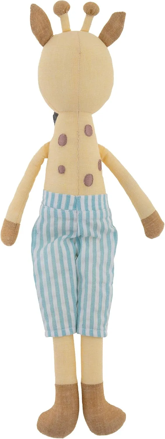 Stephen Joseph, Tiny Dancers Stuffed Doll for Child or Toddler, Toy Room or Kids Bedroom Decor, Fancy Friends Stuffed Animals for Girls & Boys, Gerald Giraffe