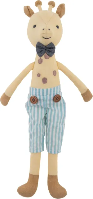 Stephen Joseph, Tiny Dancers Stuffed Doll for Child or Toddler, Toy Room or Kids Bedroom Decor, Fancy Friends Stuffed Animals for Girls & Boys, Gerald Giraffe