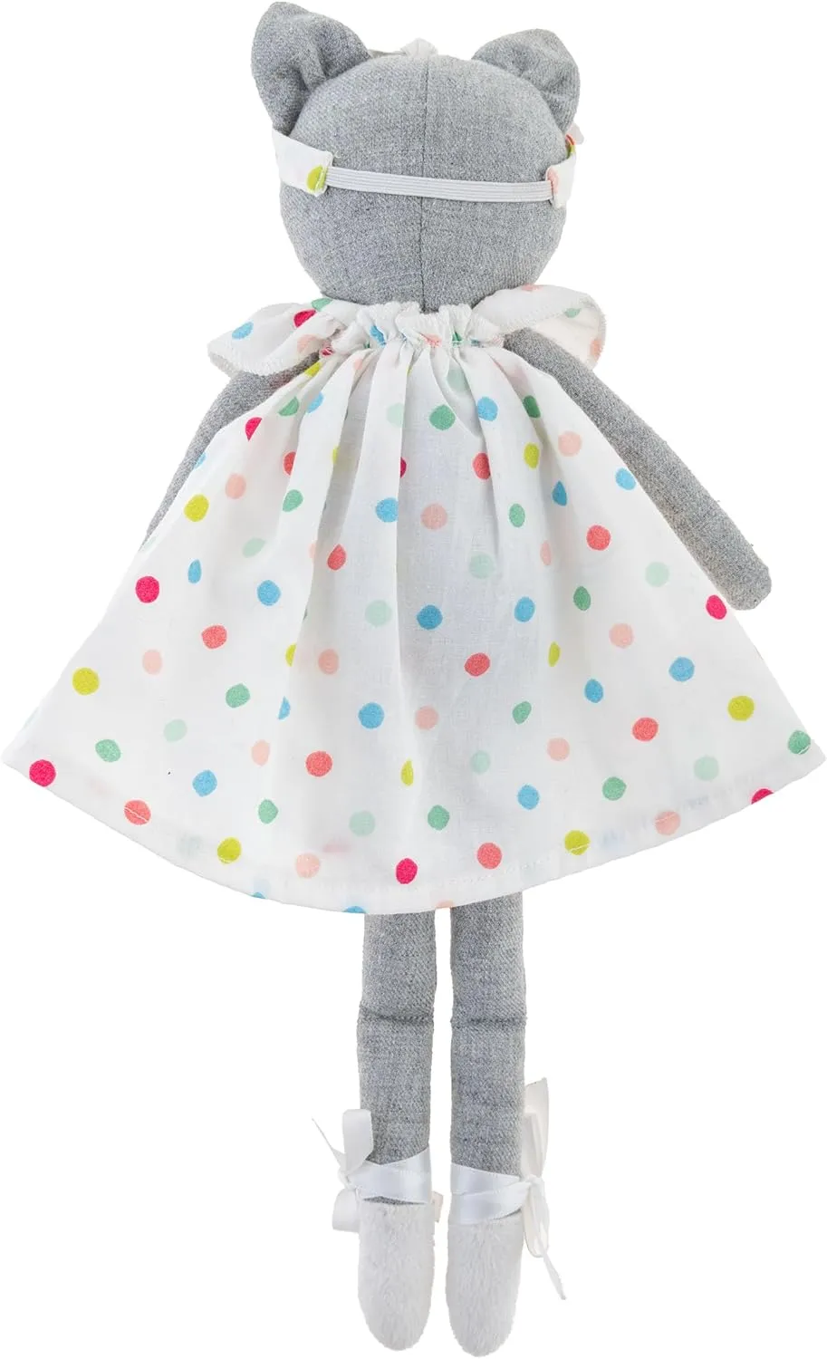 Stephen Joseph, Tiny Dancers Stuffed Doll for Child or Toddler, Toy Room or Kids Bedroom Decor, Fancy Friends Stuffed Animals for Girls & Boys, Kristina Kitty