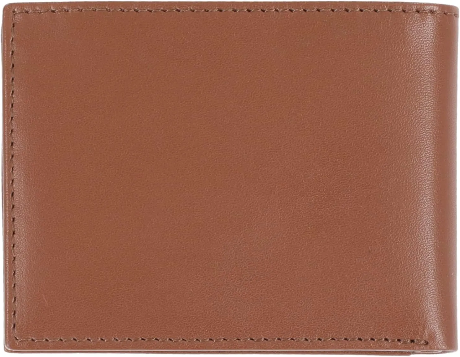 Steve Madden Men's Slim Leather Wallet with Extra Capacity Attached Flip Pockets