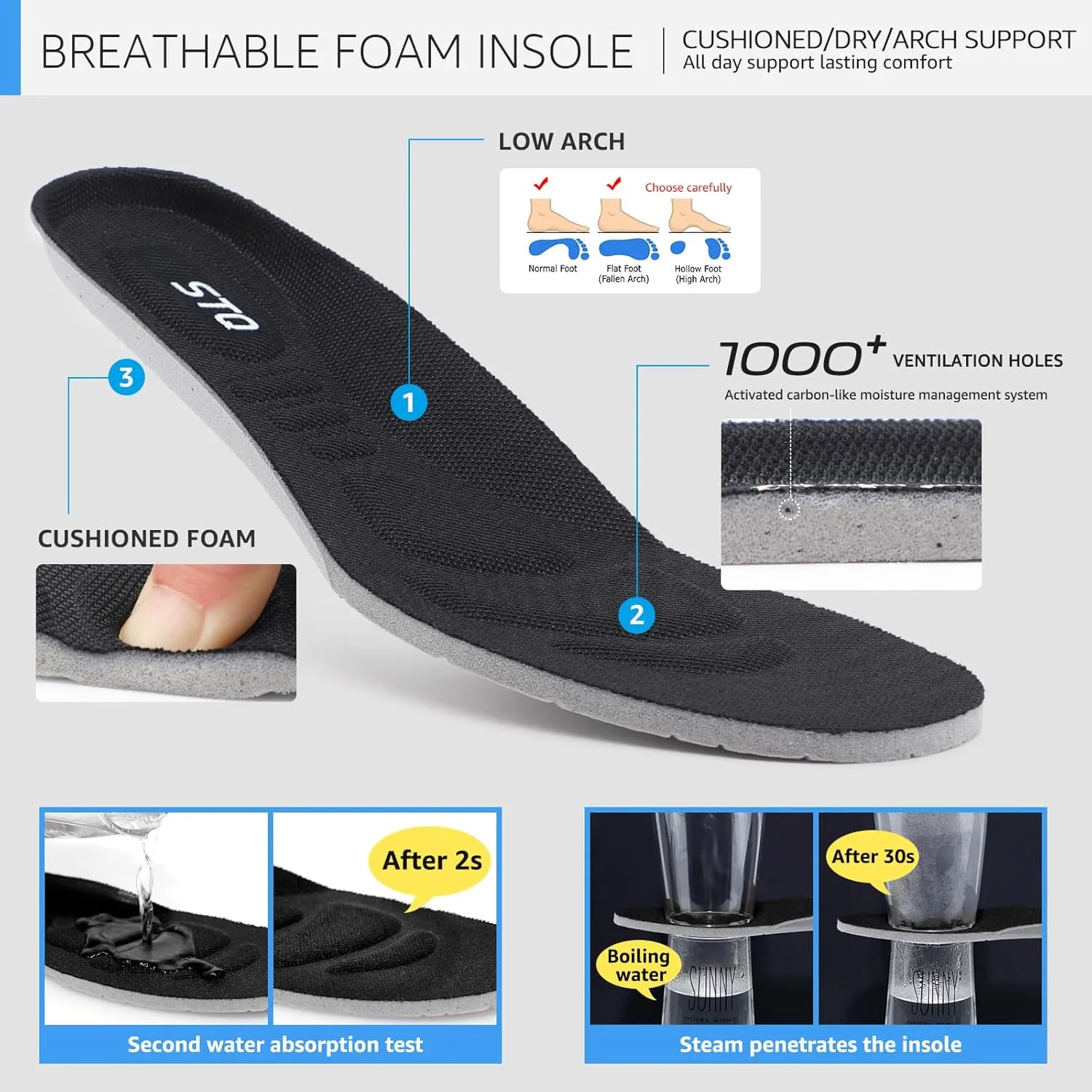 STQ Womens Maternity Shoes Slip-On Walking Sneakers