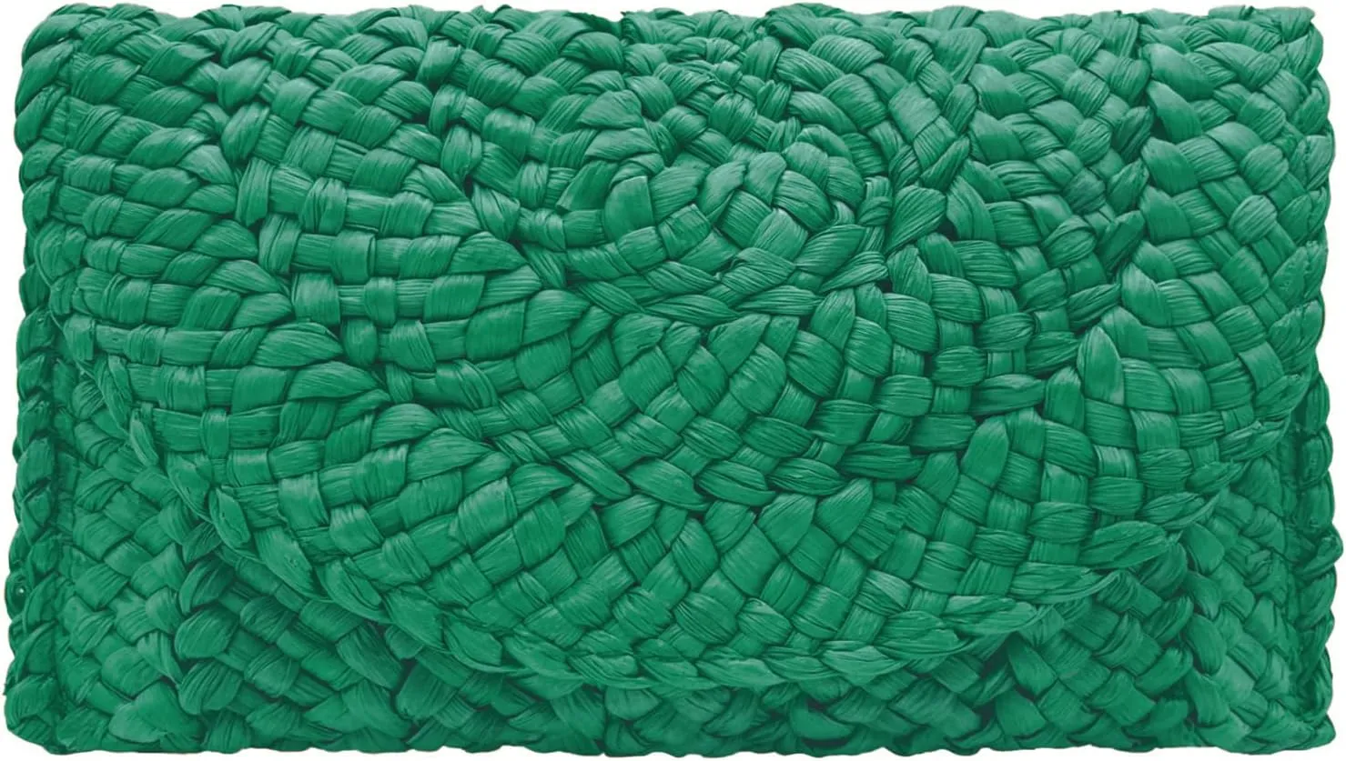 Straw Clutch Purses for Women Woven Straw Beach Handbag Envelope Rattan Clutch for Summer