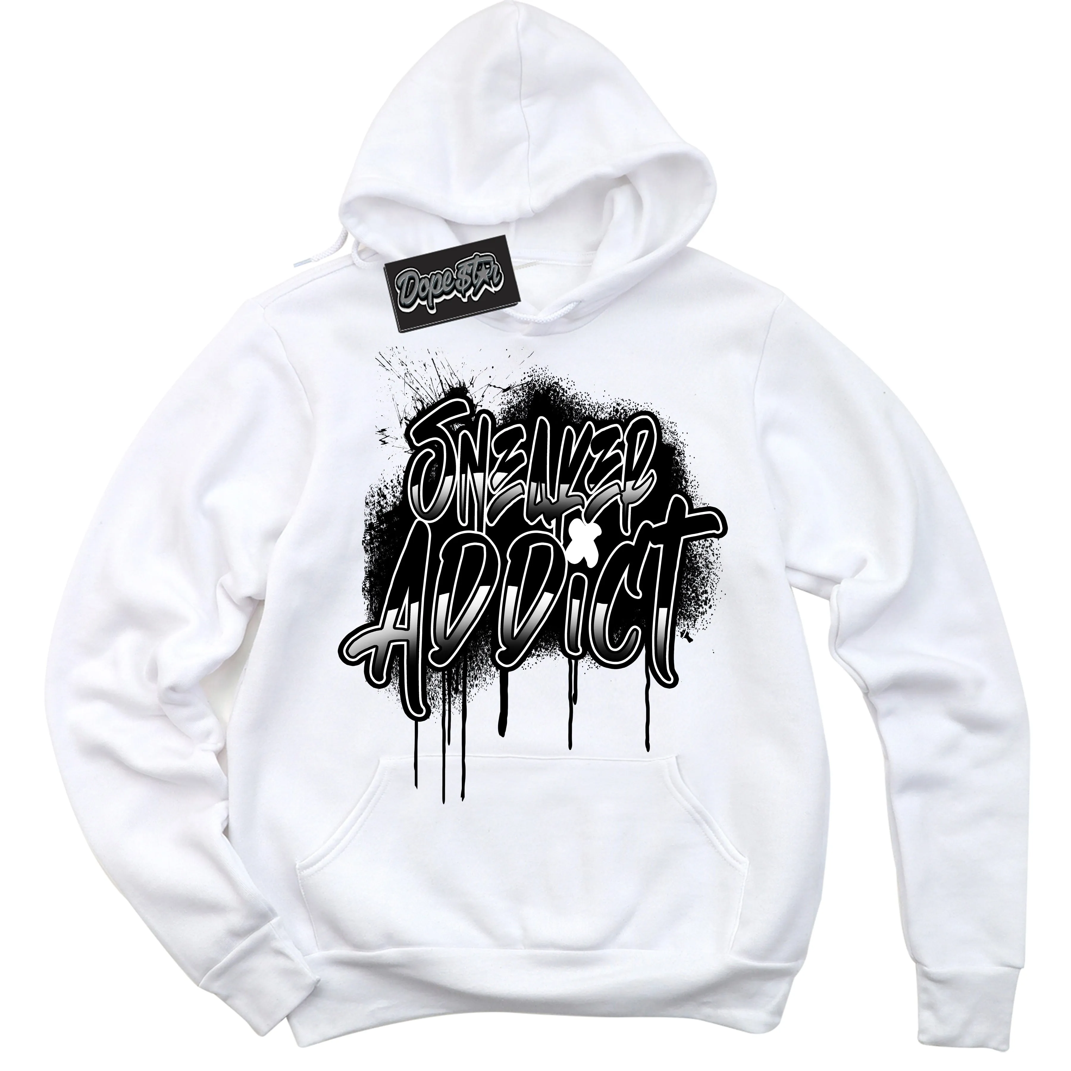 Suede Panda Dunk Sneaker Hoodie Sneaker Addict Graphic