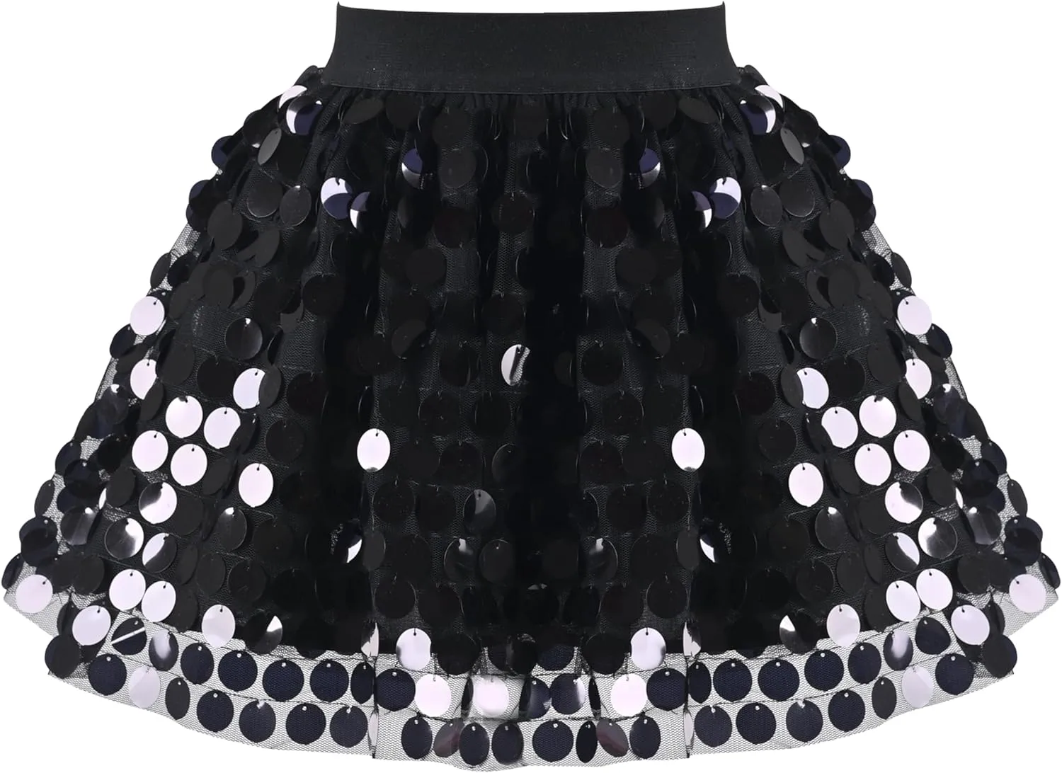 Sunny Fashion Girls Skirt Purple Mermaid Sparkly Sequin Tutu Party Ballet Dance