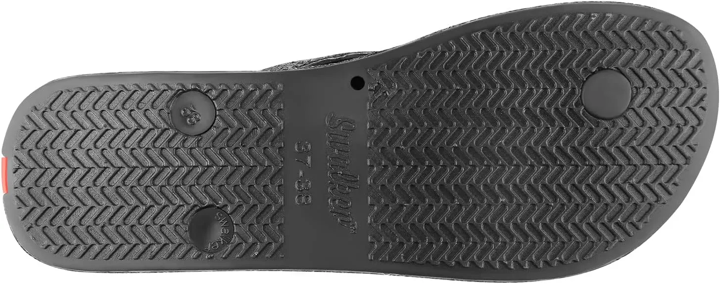 Swalker Glitter Women's Flip Flop Sandal in Recycle Materials