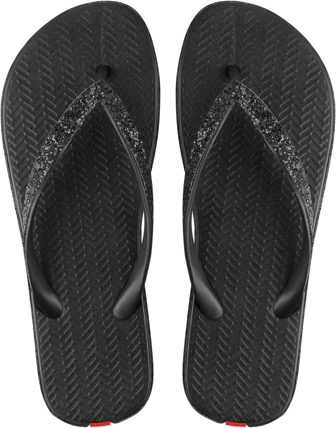 Swalker Glitter Women's Flip Flop Sandal in Recycle Materials