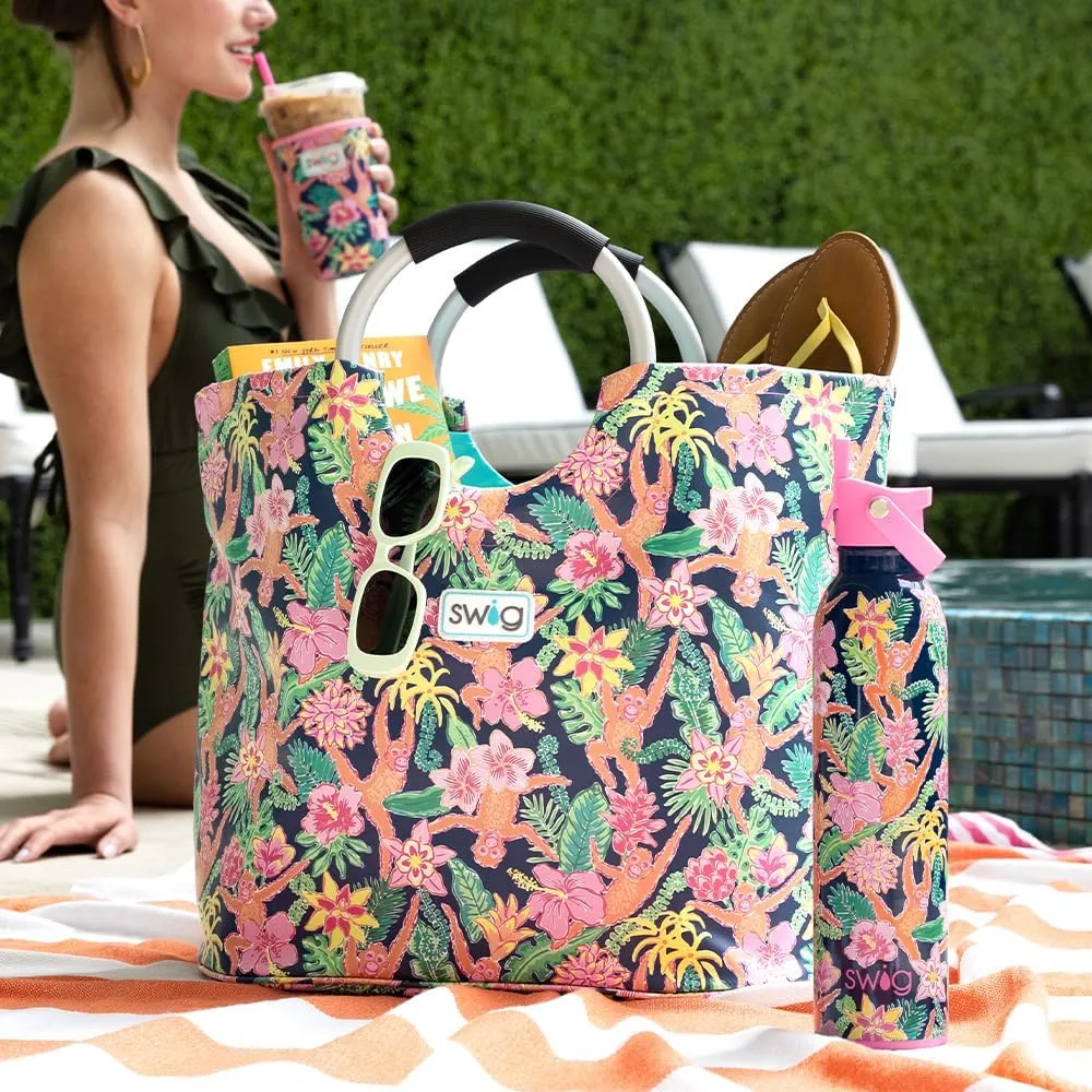 Swig Life Loopi Tote Bag, Large, Lightweight, Waterproof Beach and Utility Bag