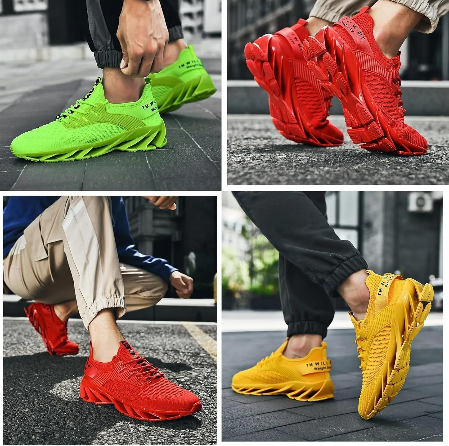 Tallboost Sneakers, Malaho Elev8 Shoes Mens, Height Boosting Shoes, Breathable Non-Slip Men's Shoes, Slip on Sports Sneaker
