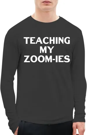 Teaching My Zoom-ies - A Soft & Comfortable Men's Long Sleeve T-Shirt