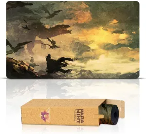 The Golden (Stitched) - MTG Playmat by Anato Finnstark, LOTR Lord of The Rings - Compatible with Magic The Gathering Playmat - Play MTG, YuGiOh, TCG - Play Mat Art Designs & Accessories