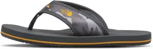 THE NORTH FACE Youth Base Camp Flip Flops, Vanadis Grey/Summit Gold TNF Camo Print, 2