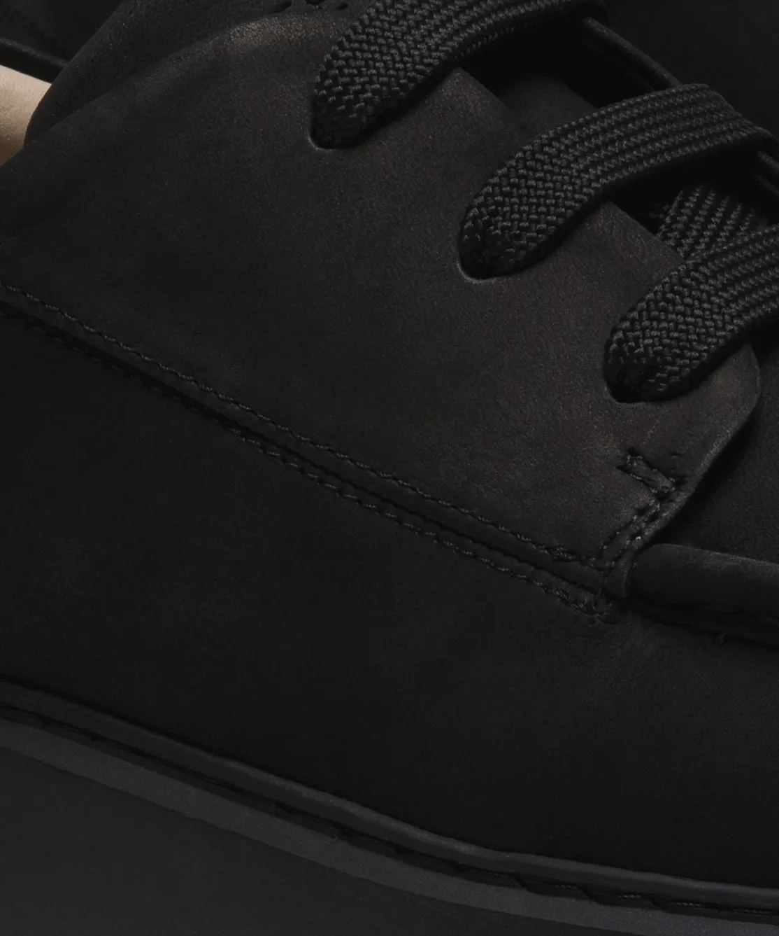 The Tahoe All Black Nubuck