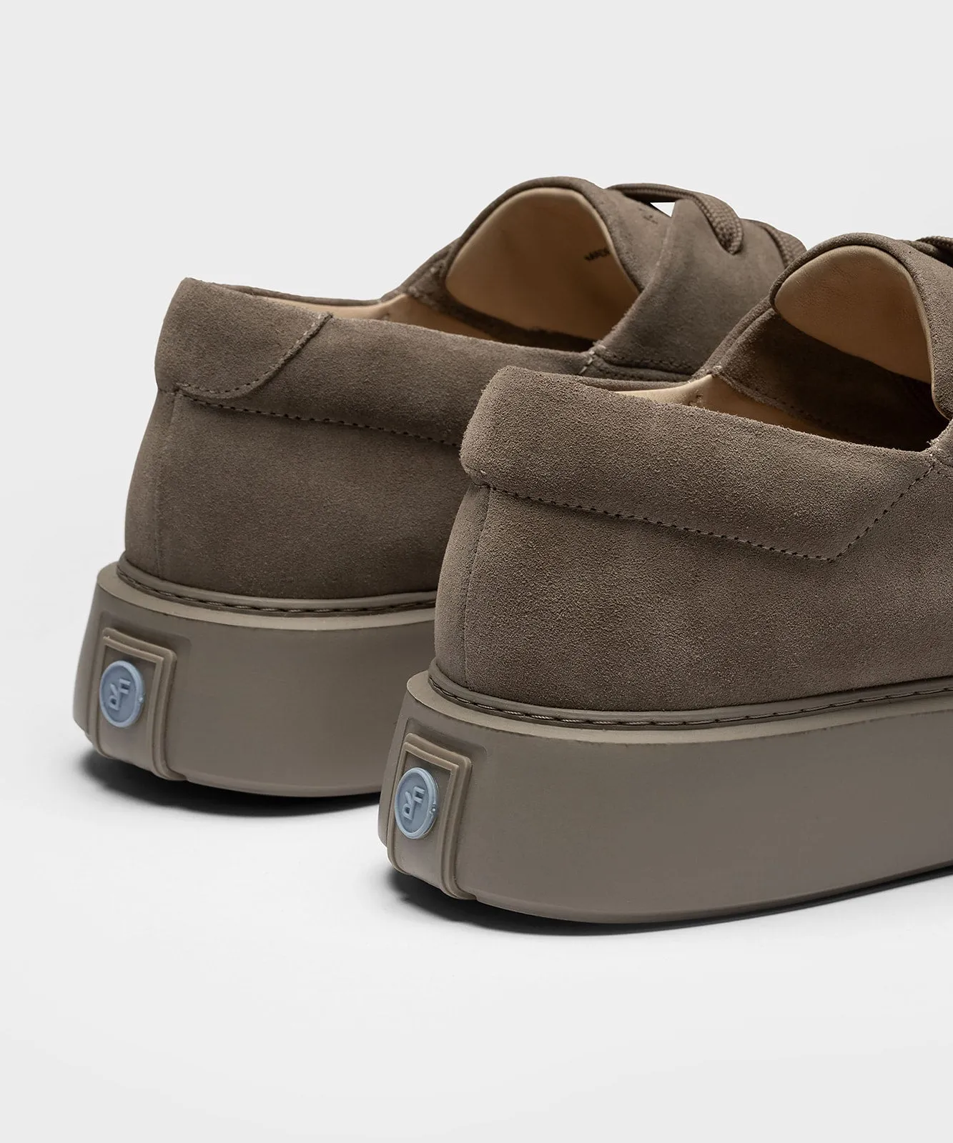 The Tahoe Light Taupe Suede