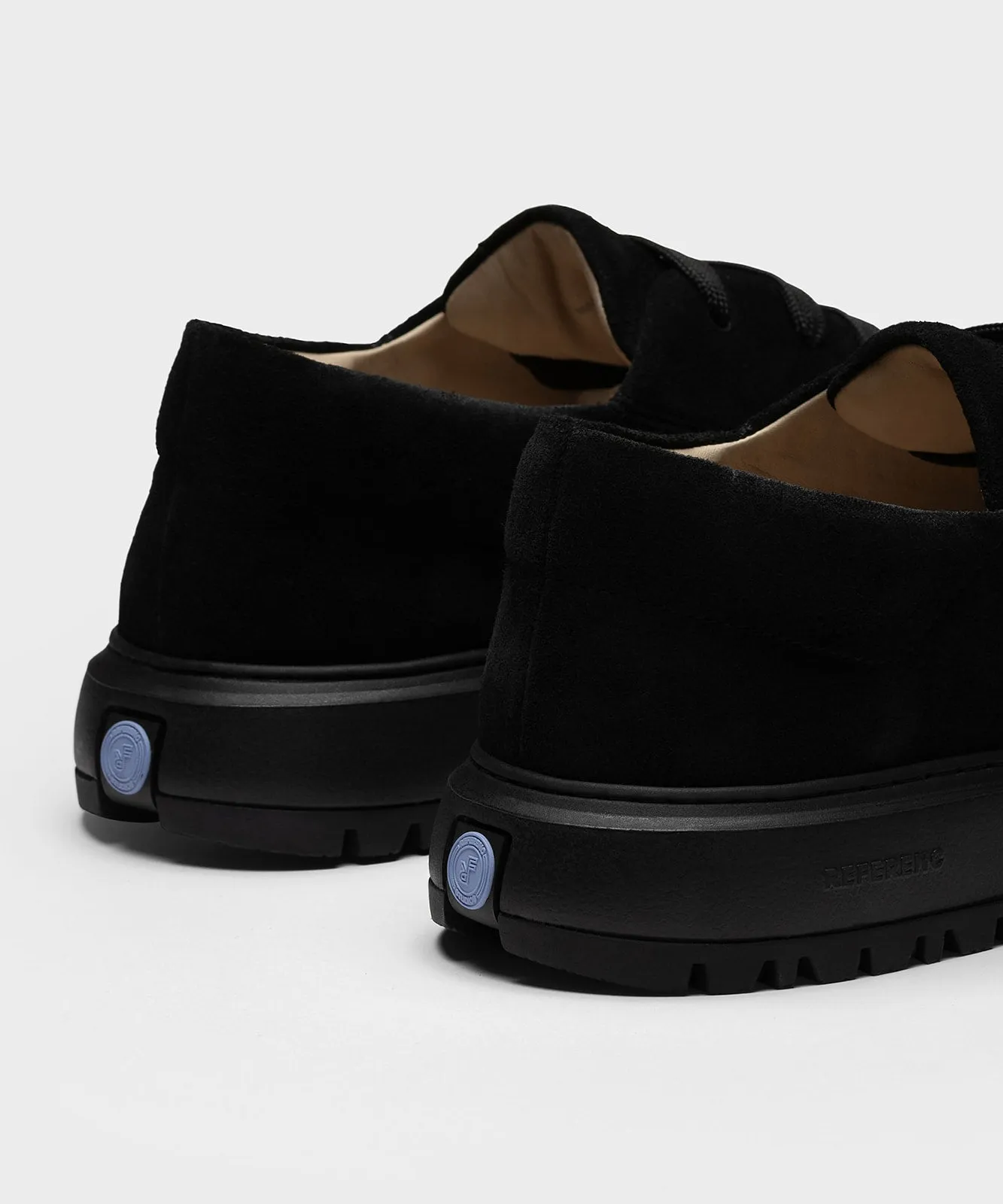 The Tahoe Lugs All Black Suede