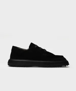 The Tahoe Lugs All Black Suede