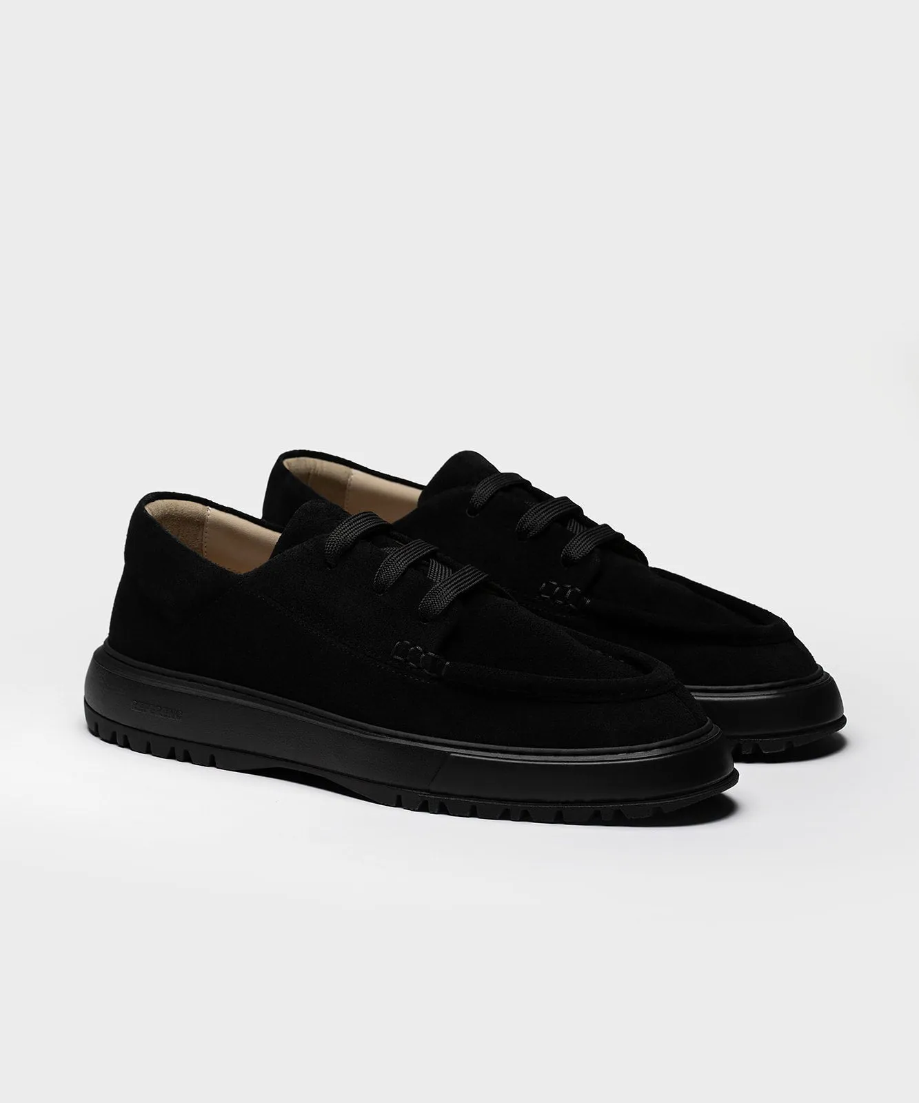 The Tahoe Lugs All Black Suede