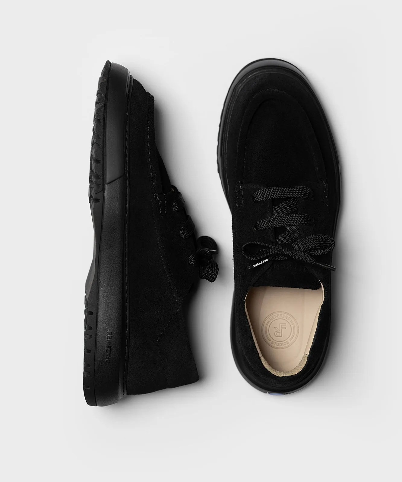 The Tahoe Lugs All Black Suede