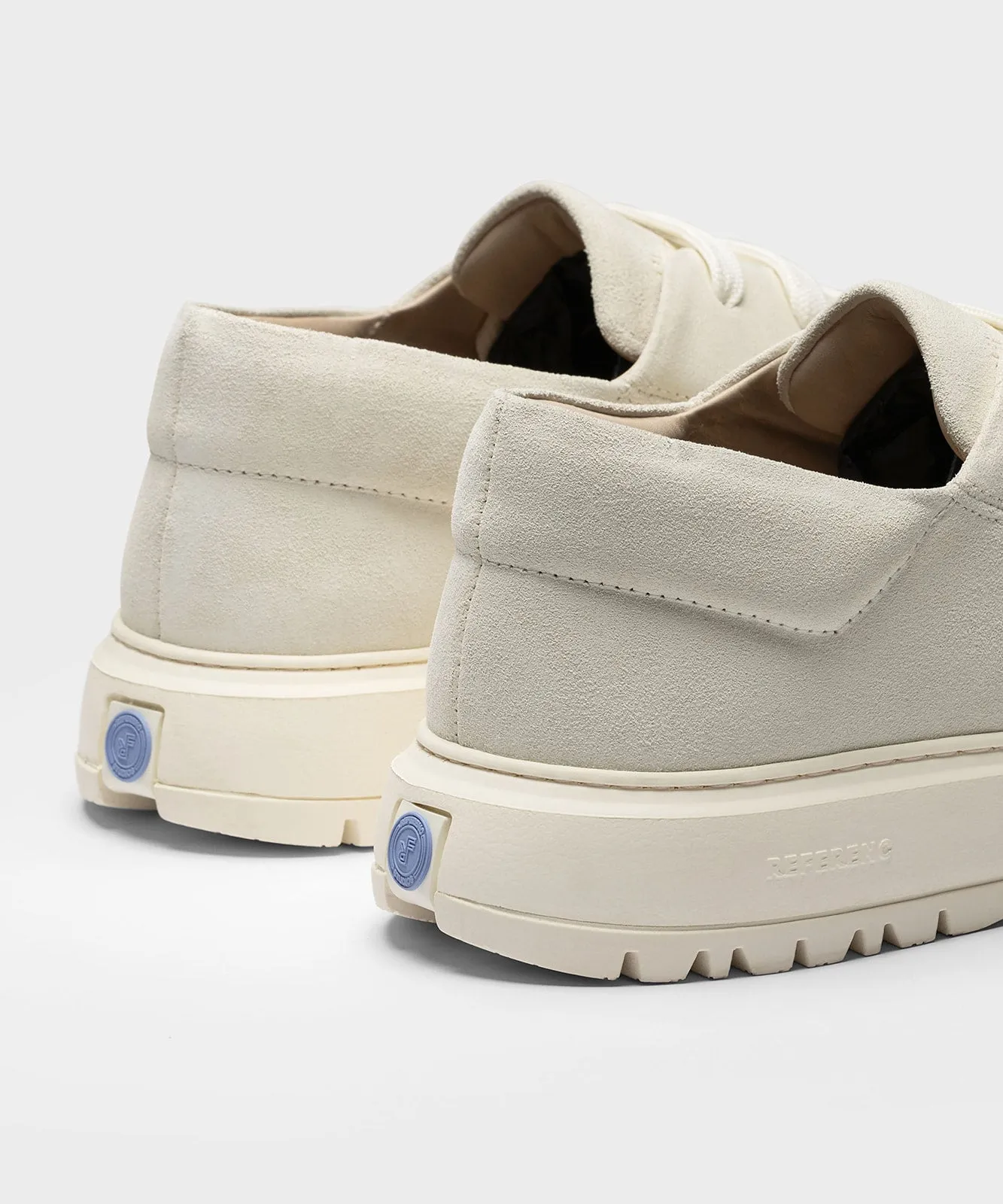 The Tahoe Lugs Off-White Suede