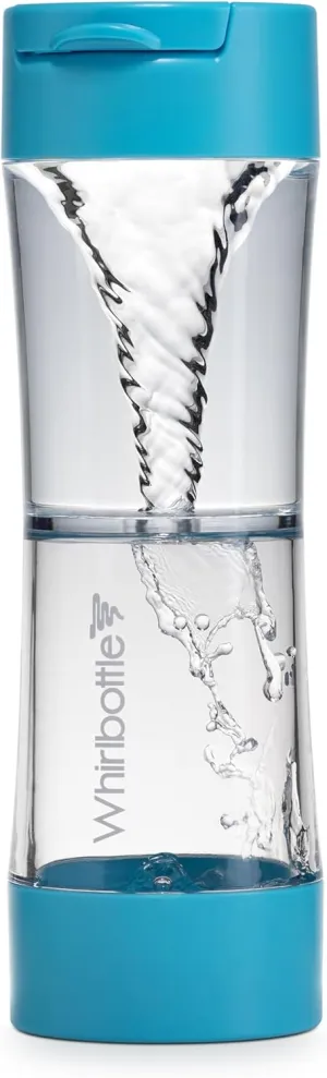 The World’s First Drink-And-Play Water Bottle | Sensory Fidget Stress ADHD Kids Tweens Teens Vortex Cyclone Tornado In STEM Science Connector Tube Toy | Clear BPA-Free Tritan Plastic 21 oz