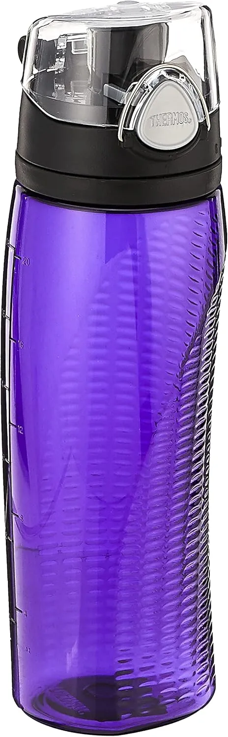 Thermos Intak 24 Ounce Hydration Bottle with Meter, Purple