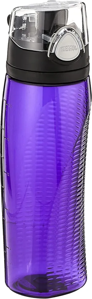 Thermos Intak 24 Ounce Hydration Bottle with Meter, Purple