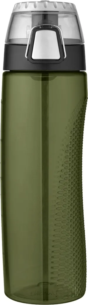 THERMOS Intak 24-Ounce Tritan Hydration Bottle, Olive Green