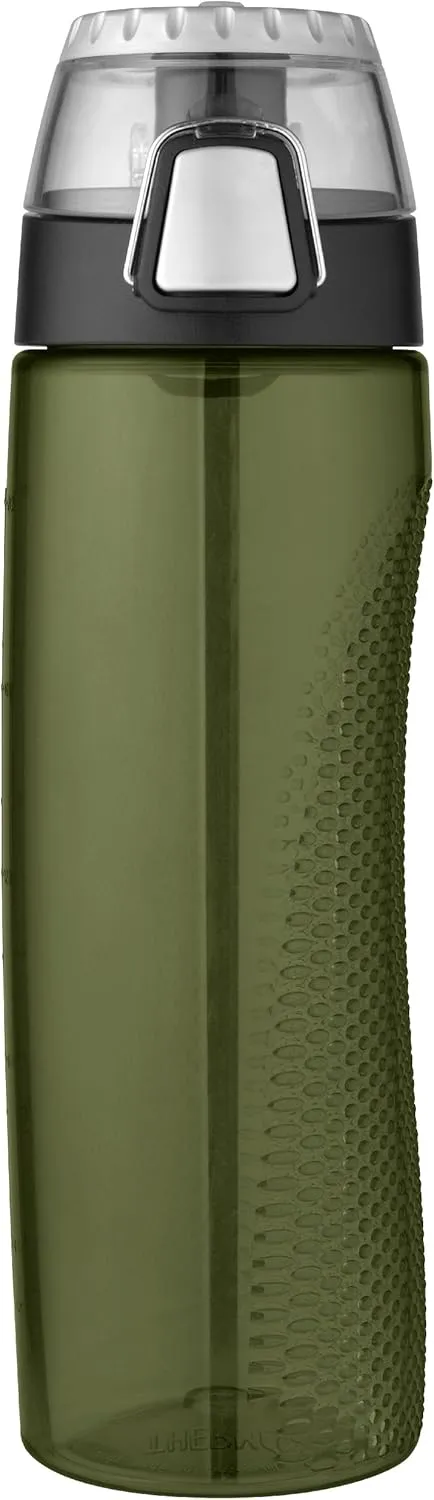 THERMOS Intak 24-Ounce Tritan Hydration Bottle, Olive Green