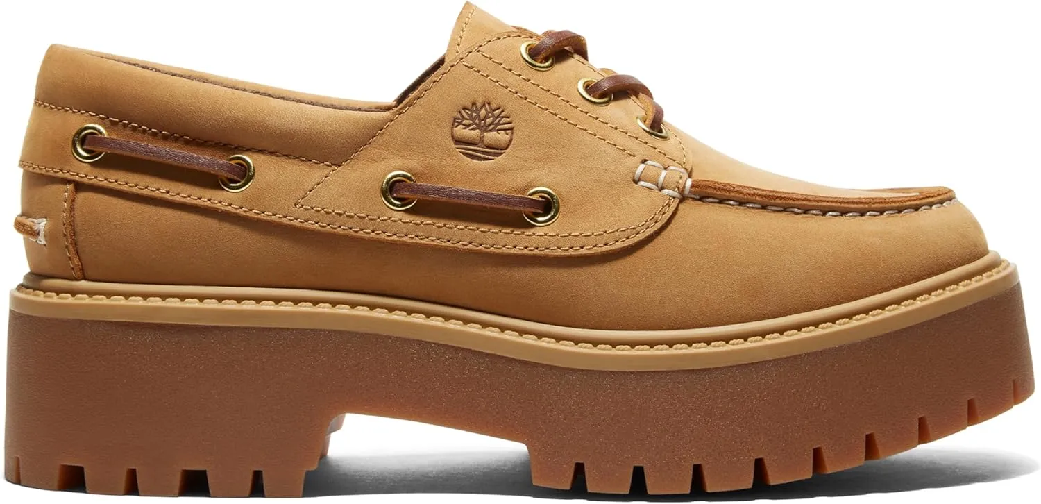 Timberland Women's Stone Street Platform Boat Shoe