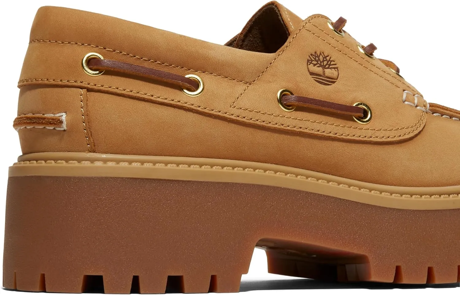 Timberland Women's Stone Street Platform Boat Shoe