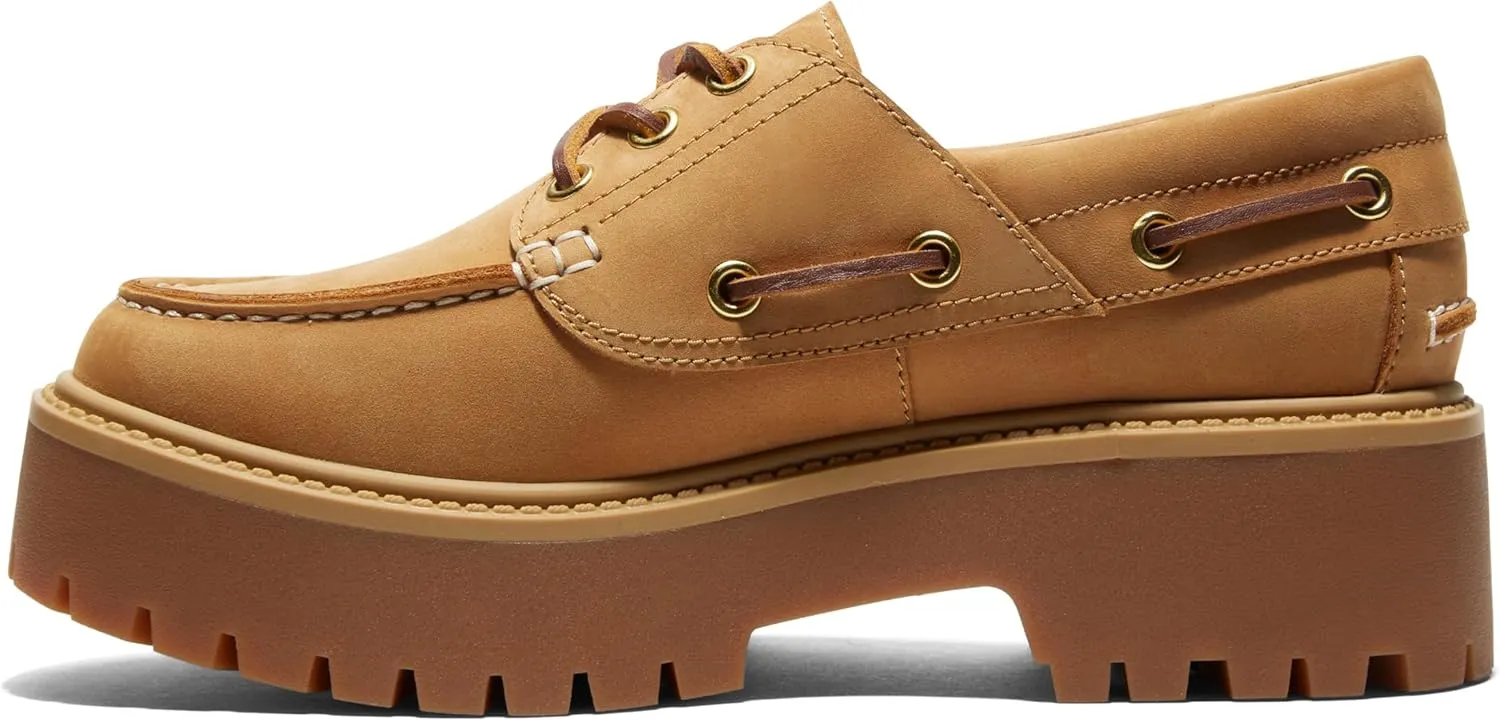 Timberland Women's Stone Street Platform Boat Shoe