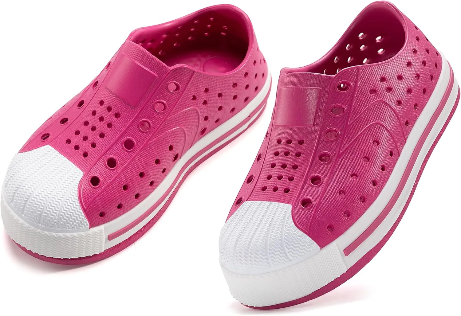 Toddler & Kids Water Shoes for Boys & Girls - Quick-Dry Non-Slip Water Sandals, Lightweight Slip-On Aqua Shoes for Swimming, Beach & Garden Play