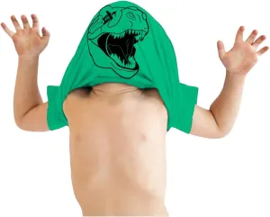 Toddler Ask Me About My Trex T Shirt Funny Cool Dinosaur Flip Humor Tee for Kids