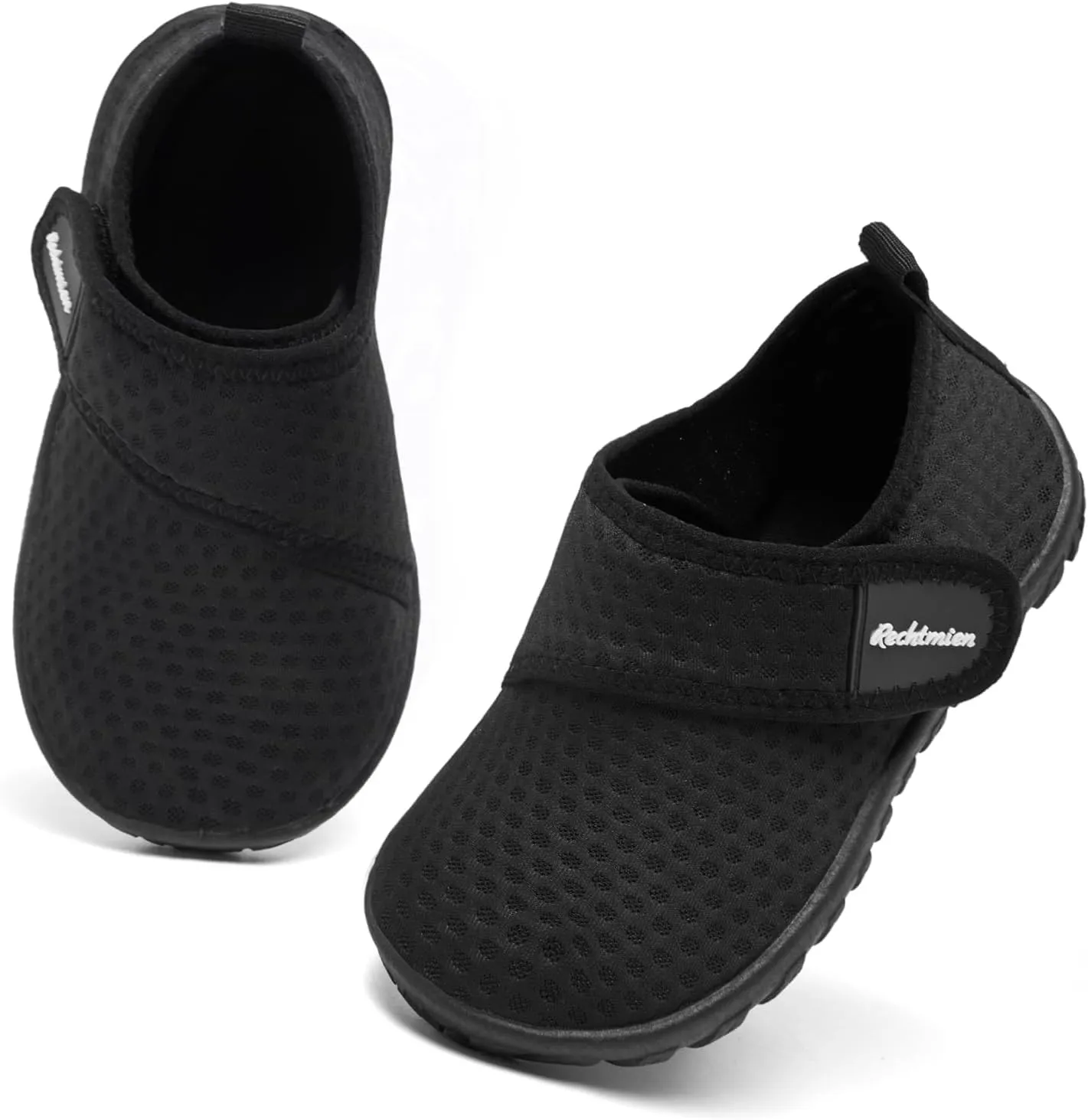 Toddler Boys' Girls' Water Shoes: Quick Dry, Non-Slip, Aqua Shoes - Blue, Medium