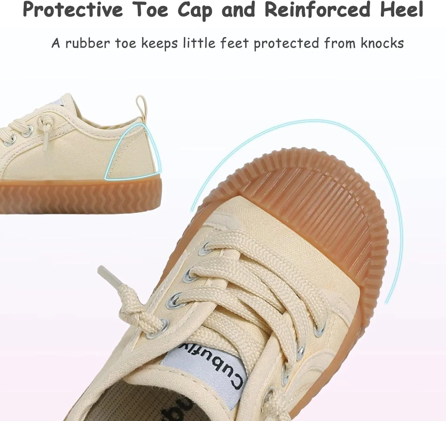 Toddler Shoes Boys Girls Slip On Canvas Sneakers